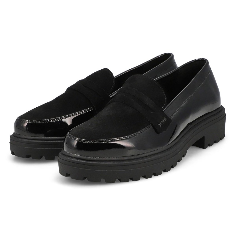 Maddison by Softmoc Dotty Women's Shoes Size 10 Black - Casual Loafer